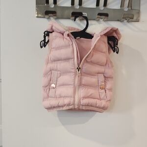 Chic Pink Puffer Vest for Kids